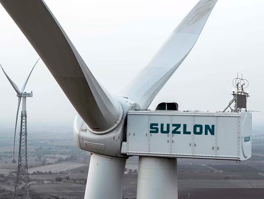 Suzlon が決算発表、純利益は 53% 増加